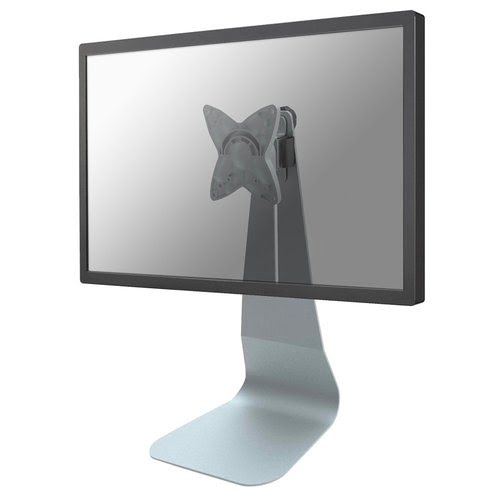 NewStar Desk Mount 10-27 Tilt/Rotate SILV