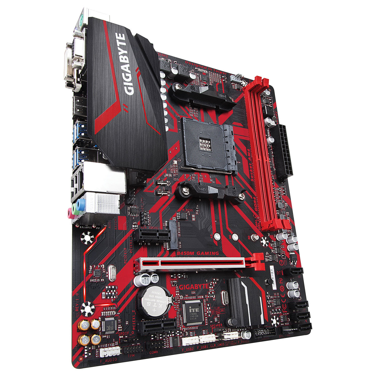 Gigabyte B450M GAMING Micro-ATX  - Carte mère Gigabyte - 3
