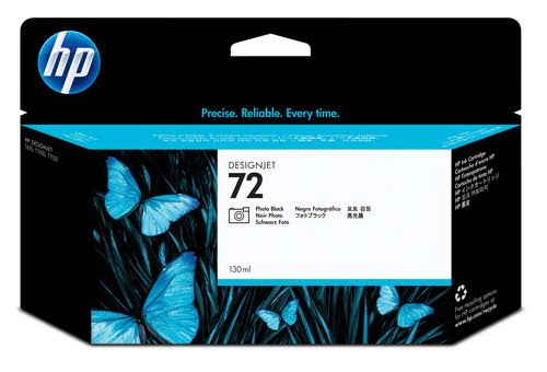 HP HP 72 Photo Black Ink Cart/Viv.Ink 130ml