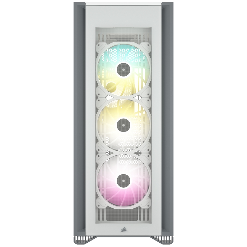 iCUE 7000X RGB TG Blanc + RM1000x Shift W Gold - grosbill.com - 4