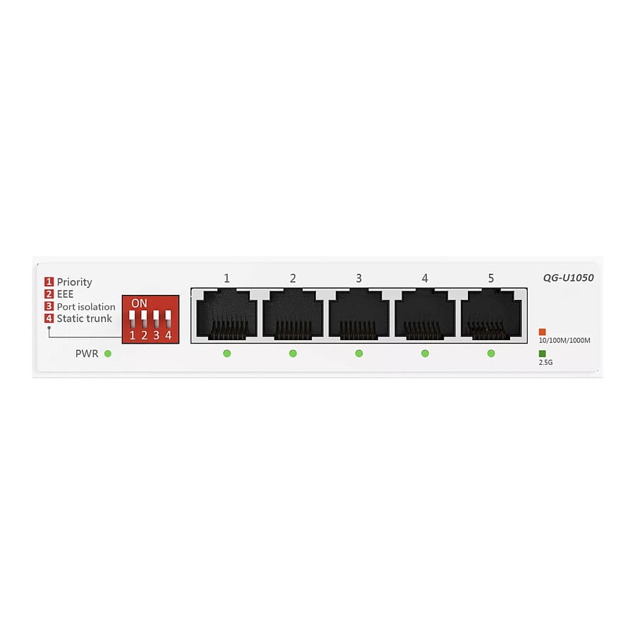 Switch Asus QG-U1050 - 5 ports 2,5G non géré  - grosbill.com - 0