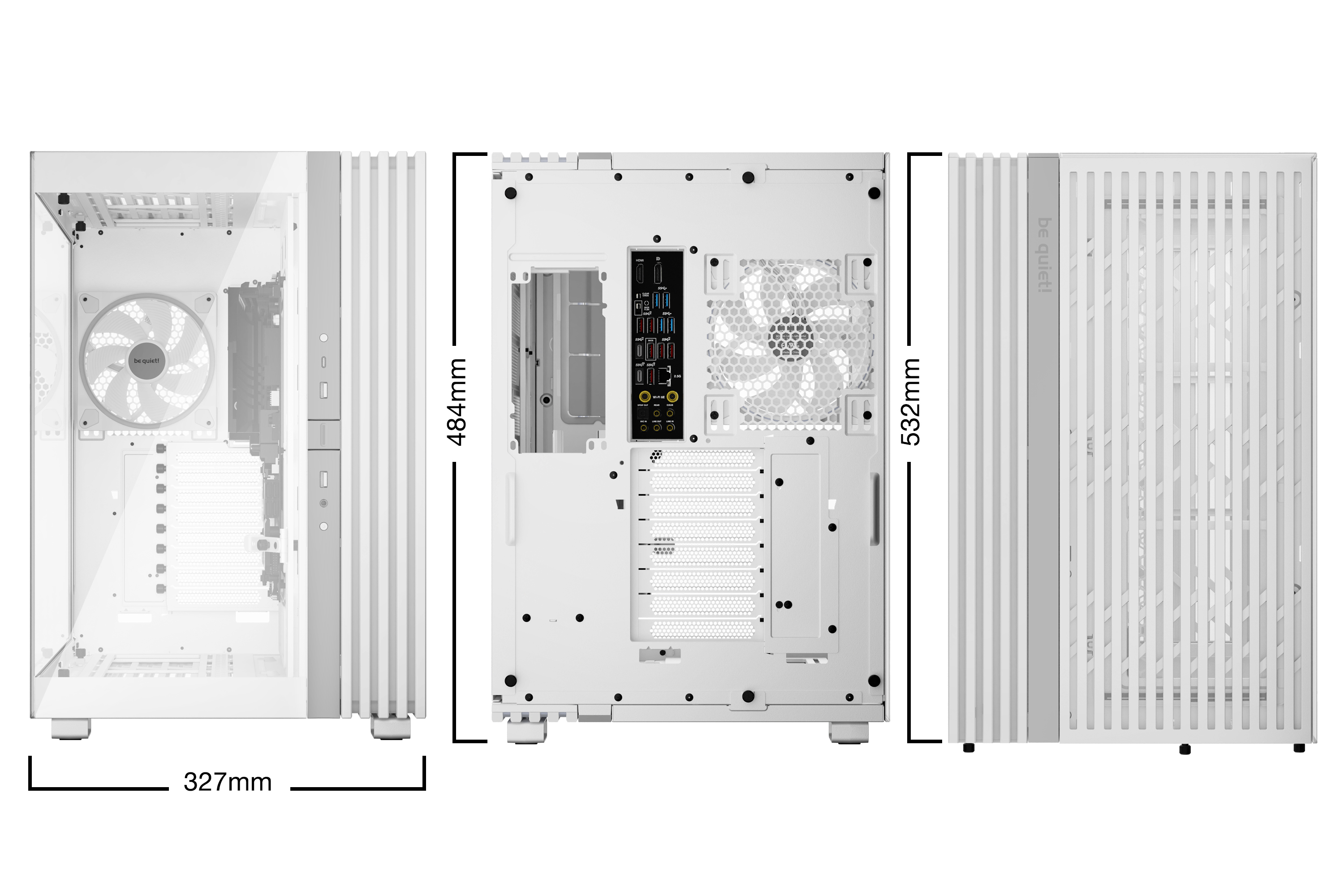 be quiet! Light Base 900 FX Blanc - Boîtier PC be quiet! - 1