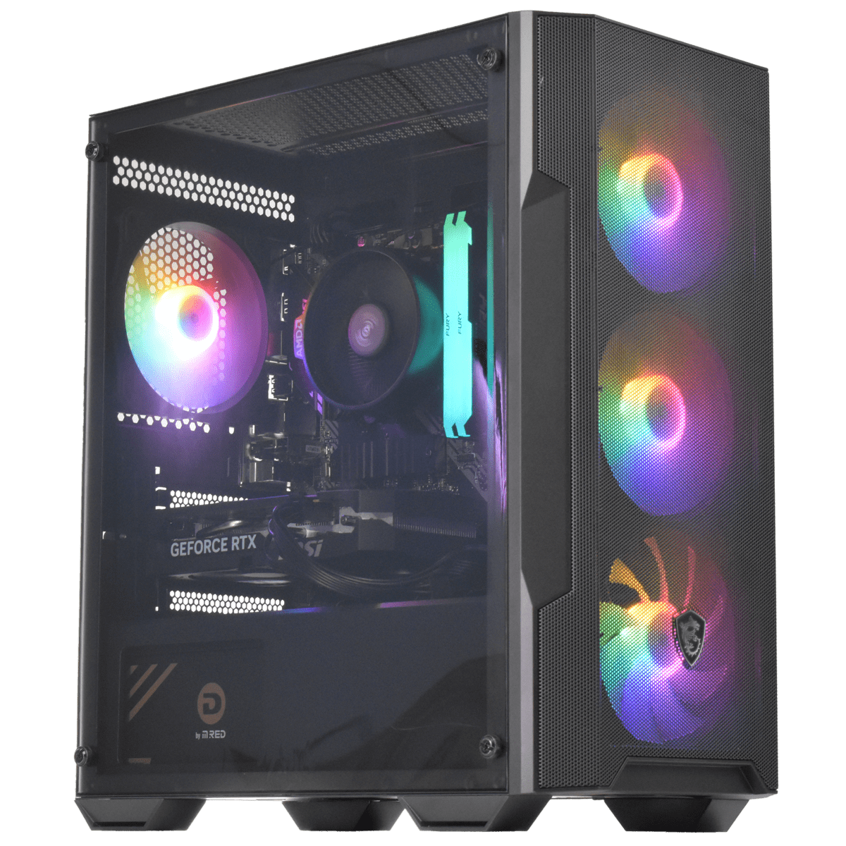 Grosbill PLAYBOX - R5-5500/5060/16Go/1To (0925-GB) (PCG-10602669) - Achat / Vente PC Fixe sur grosbill.com - 0