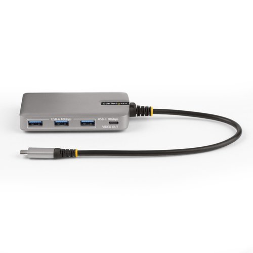 4-PORT USB-C HUB W/USB-C VIDEO - Achat / Vente sur grosbill.com - 2