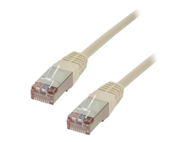 Câble RJ45 Cat.5e F/UTP - 1m - Jaune# - Connectique réseau - 0