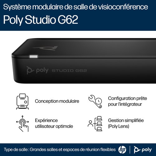 POLY STUDIO G62 VIDEO - Achat / Vente sur grosbill.com - 6