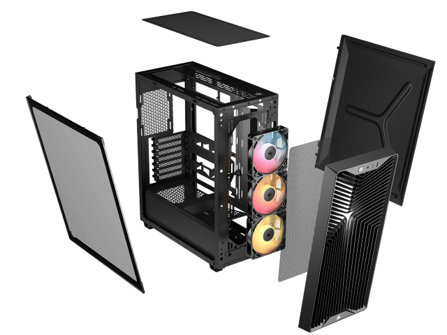 Corsair 3200D RS ARGB Noir Noir - Boîtier PC Corsair - grosbill.com - 6