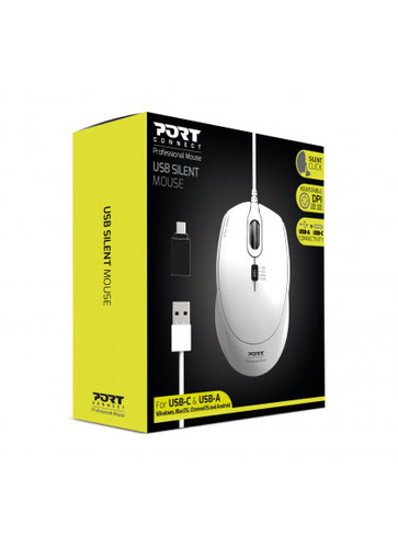 Port Office Pro Silent USB - Souris PC Port - grosbill.com - 5