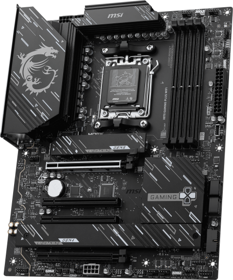 X870 GAMING PLUS WIFI + 9800X3D + Fury Beast 2x16 - grosbill.com - 4