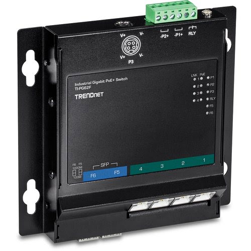 TrendNet TI-PG62F - 4 (ports)/10/100/1000/Avec POE