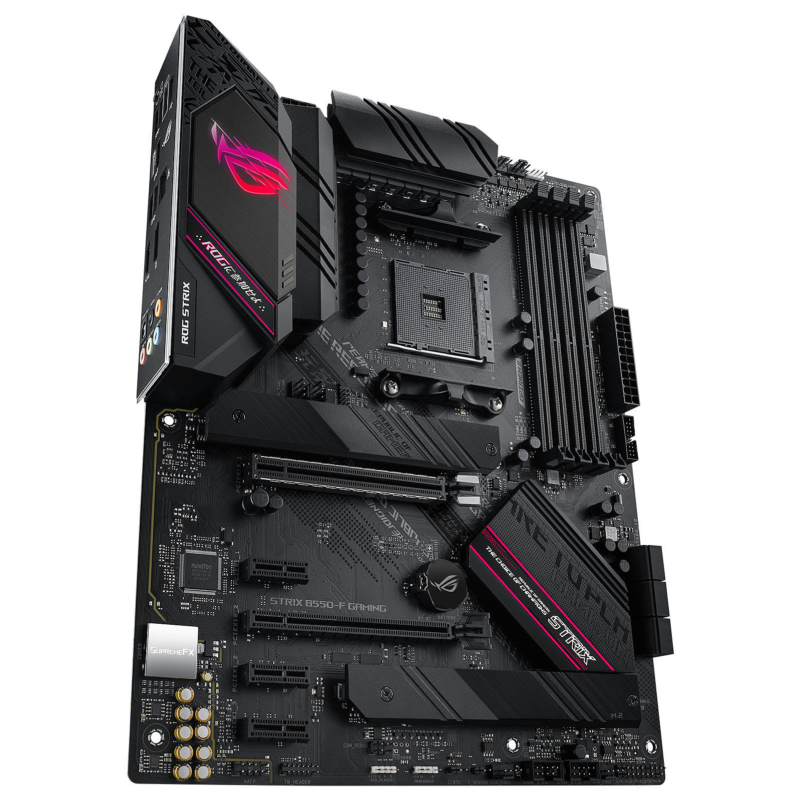 Asus ROG STRIX B550-F GAMING ATX  - Carte mère Asus - grosbill.com - 3