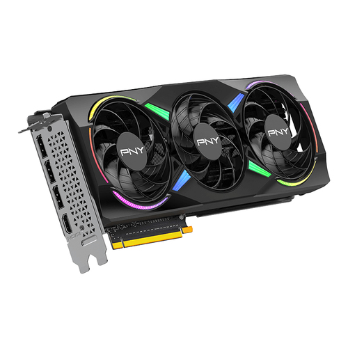 PNY RTX 5070 16GB ARGB Overclocked Triple Fan - Carte graphique - 3