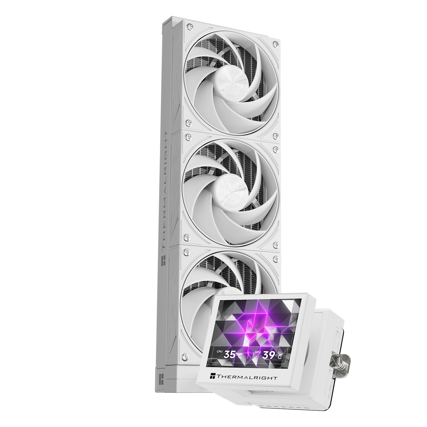 Thermalright Stream Vision 360 - 360mm - Blanc - Watercooling - 0