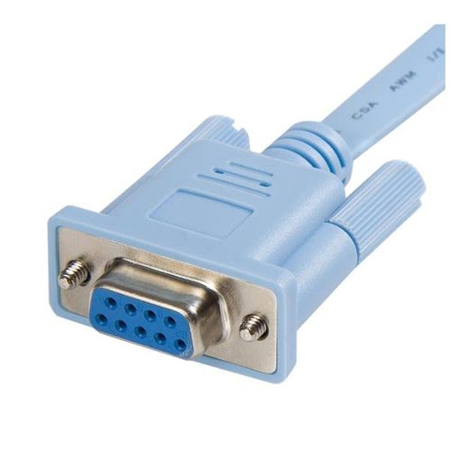 6 ft RJ45 to DB9 Cisco Console Cable  - Connectique PC - 1