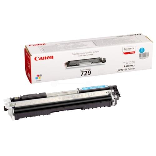 Toner Cyan CRG 729 C - 4369B002 pour imprimante Laser Canon - 0