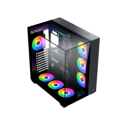 Xigmatek Aqua V Noir Noir - Boîtier PC Xigmatek - grosbill.com - 2