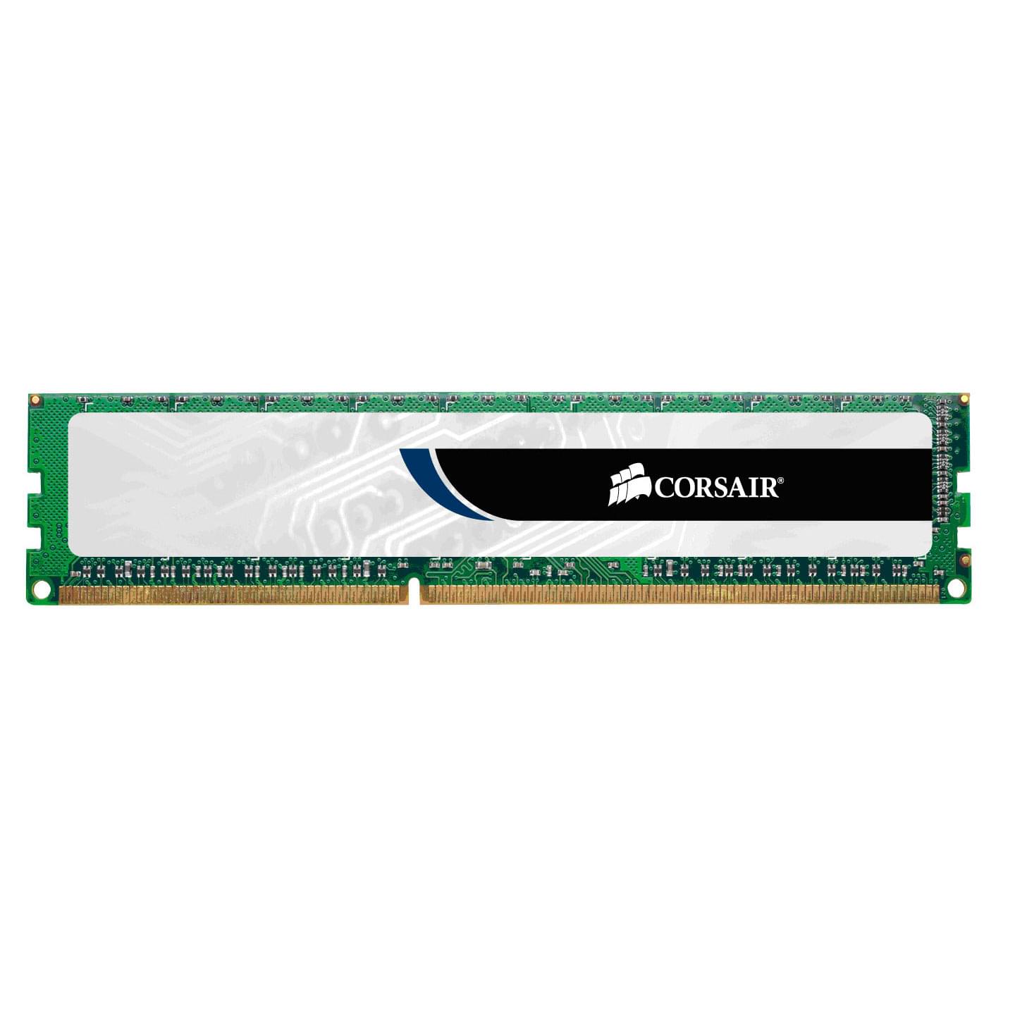 Corsair Value Select 4Go (1x4Go) DDR3 1333MHz - Mémoire PC Corsair sur grosbill.com - 0