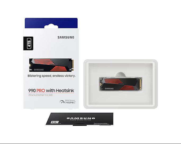 Samsung 990 PRO Dissipateur  M.2 - Disque SSD Samsung - 11