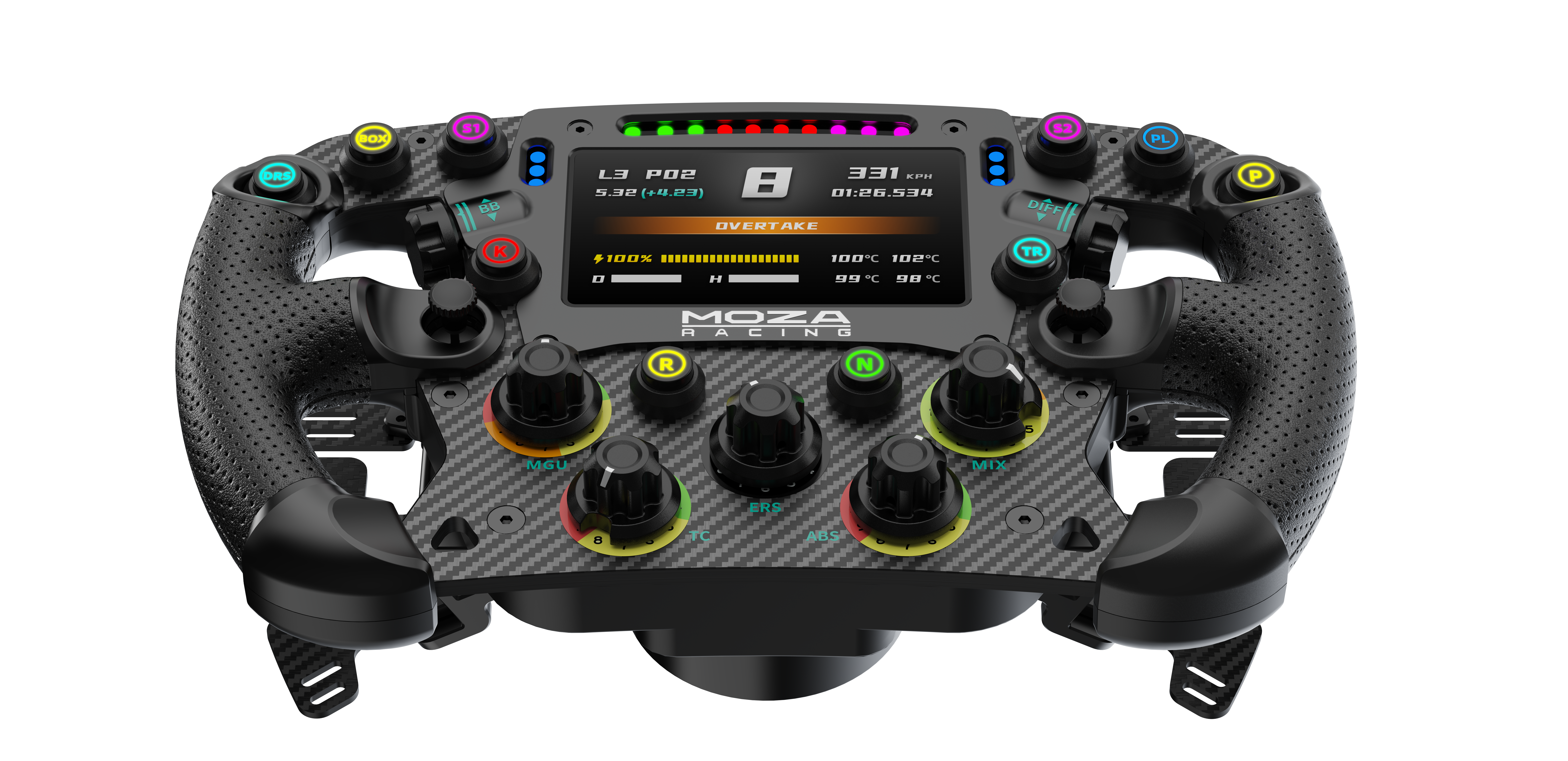 Moza Racing FSR2 Formula - RS068 (RS068) - Achat / Vente Volant PC sur grosbill.com - 2