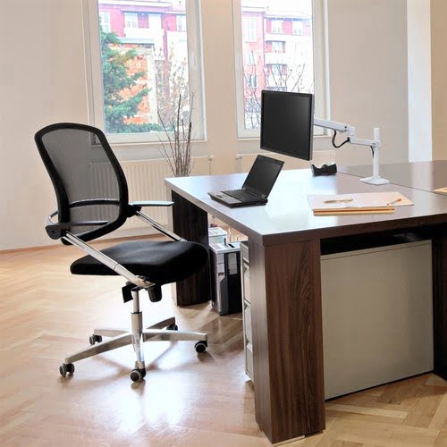 LX DESK MOUNT LCD MONITOR ARM TALL POLE - Achat / Vente sur grosbill.com - 4