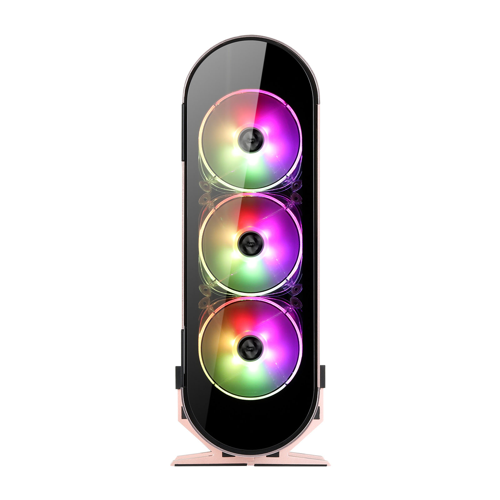 Abkoncore AL300M Rose Or Rose - Boîtier PC Abkoncore - grosbill.com - 3