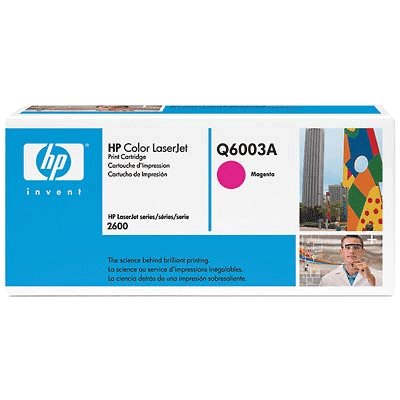 Toner Q6003A Magenta (LaserJet 2600) pour imprimante Laser HP - 0