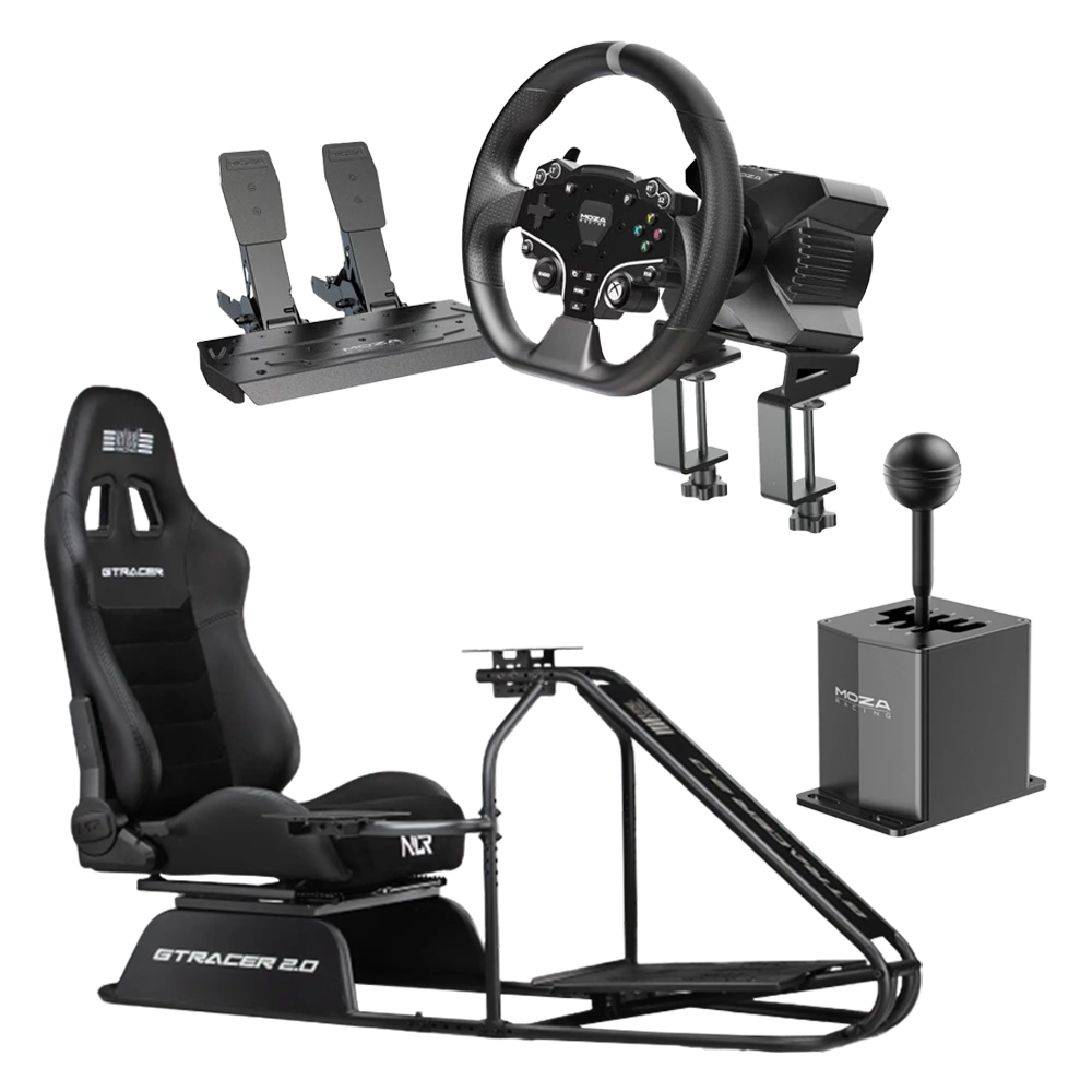 Moza Racing Ready To Race - NLR GT Racer V2 + Moza R3 + HGP (16600012 / 01100243 / 09400055) - Achat / Vente Pack Simracing sur grosbill.com - 0