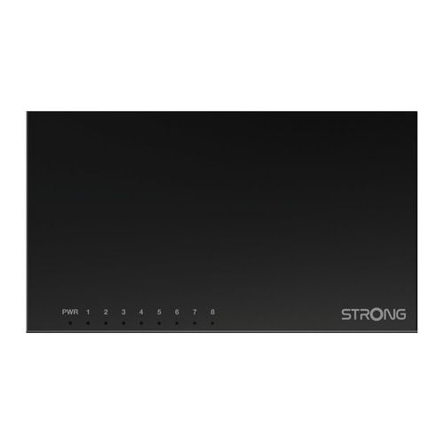 Switch Strong 8 ports 10/100/1000 Metal - SW8000M - grosbill.com - 1
