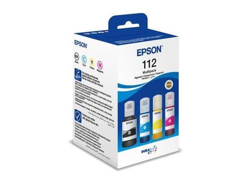 Epson 112 EcoTank 4-colour Multipack - Achat / Vente Consommable imprimante sur grosbill.com - 1