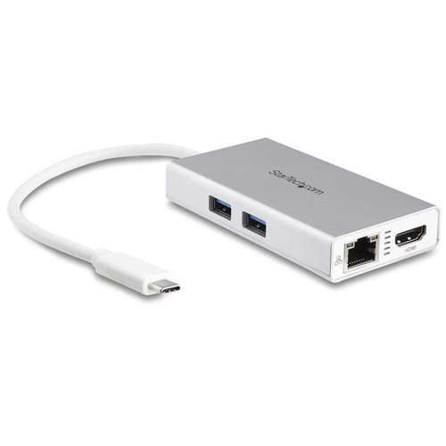 USB C Multiport Adapter - PD - Silver - Achat / Vente sur grosbill.com - 0