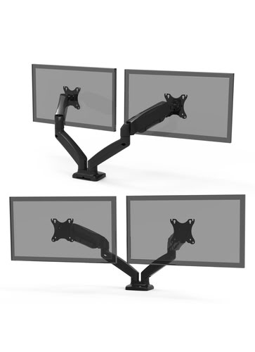 MONITOR ARM VESA DUAL SCREEN - Accessoire écran Port - grosbill.com - 6