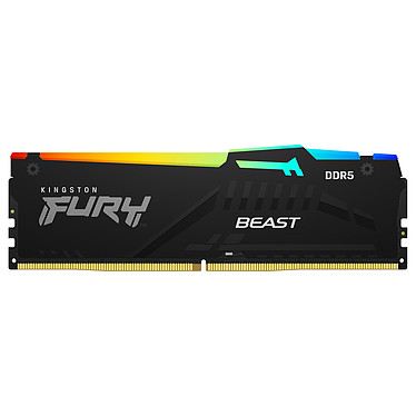 Kingston Fury Beast RGB 32Go (2x16Go) DDR5 5200Mhz - Mémoire PC