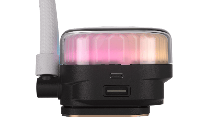 Corsair iCUE LINK TITAN II 360 RX RGB - 360mm - Blanc - Watercooling - 8