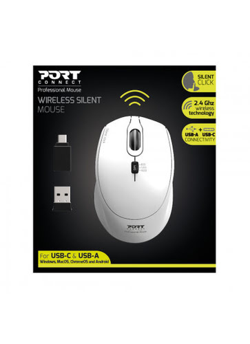 Port Office Pro Silent sans fil - Souris PC Port - grosbill.com - 3