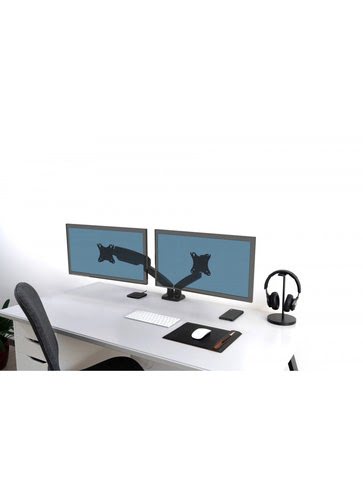 MONITOR ARM VESA DUAL SCREEN - Accessoire écran Port - grosbill.com - 5
