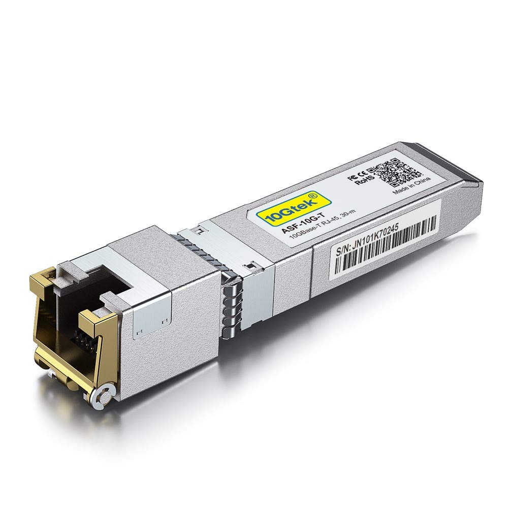 10Gtek Module 10Gb SFP+ RJ45 - SFP-10G-T-S - Connectique réseau - 0