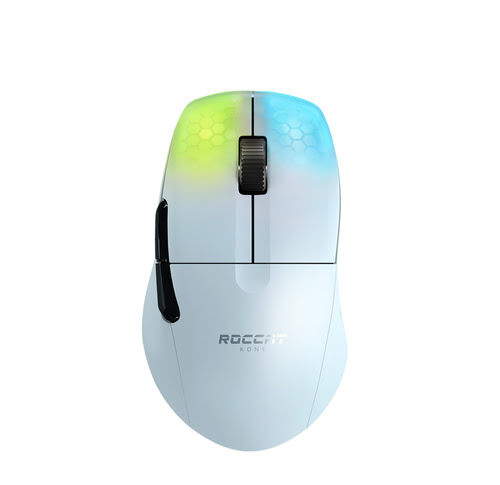 Roccat Kone Pro Air - Blanc/RGB/Sans Fil