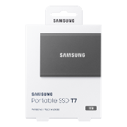 Samsung T7 USB 3.2 1 To Gris (MU-PC1T0T/WW) - Achat / Vente Disque SSD externe sur grosbill.com - 7