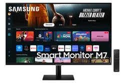 Ecran PC Samsung Smart Monitor M7 - 31.5" 4K 60Hz Wifi/BT USB-C Smart Hub Télécommande Grosbill