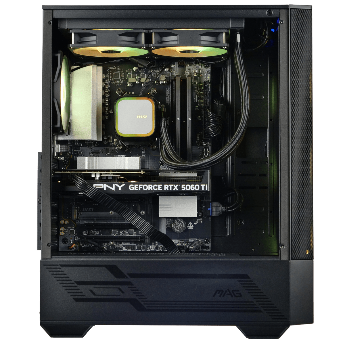 Grosbill INTERCEPTOR - R5-8400F/5060Ti/16Go/1To - 0126-GB (PCG-10602913) - Achat / Vente PC Fixe sur grosbill.com - 1