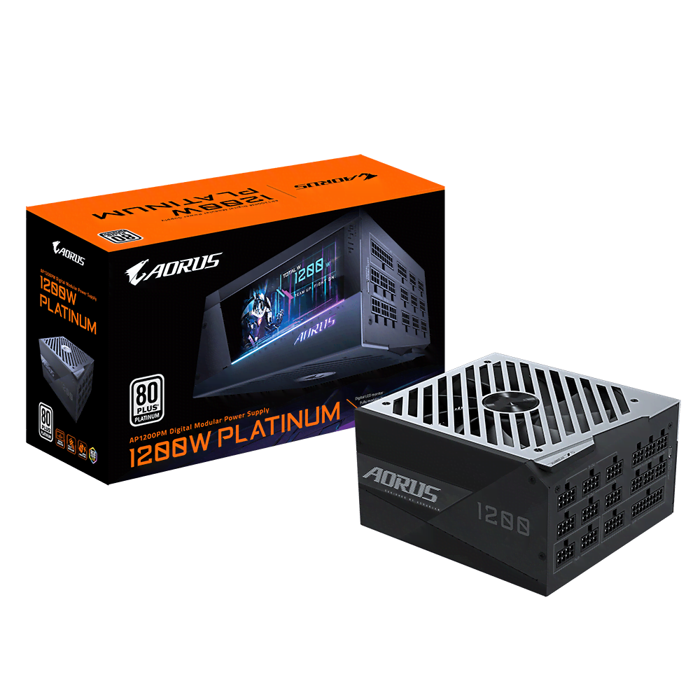 Gigabyte AORUS AP1200PM Modular (1200W 80+ Platinum) - Alimentation