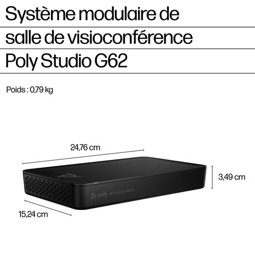 POLY STUDIO G62 VIDEO - Achat / Vente sur grosbill.com - 2