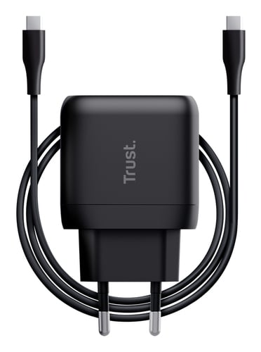 Trust Maxo chargeur 45W USB-C + Câble USB-C - 2m - Noir (25521) - Achat / Vente Chargeur sur grosbill.com - 3
