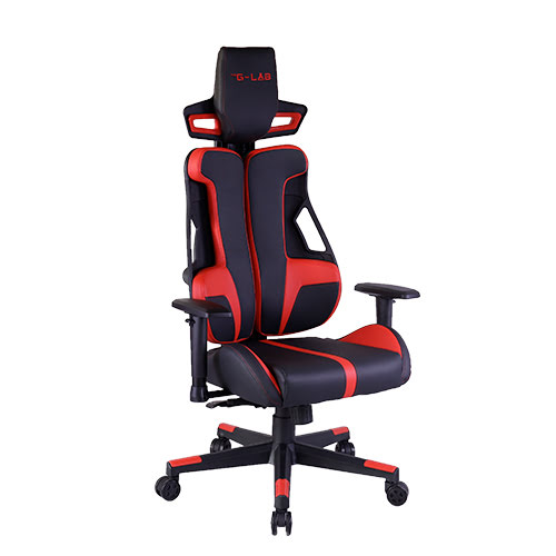 The G-LAB K-Seat Carbon Noir/Rouge - Siège PC Gamer - grosbill.com - 4