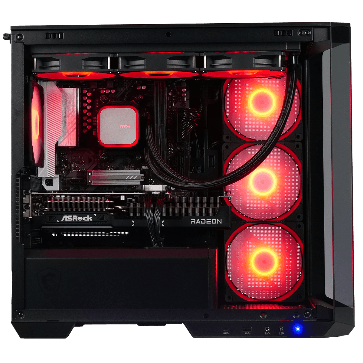 Grosbill ODYSSEUS R7-8700F/9070XT/32Go/1To- Limited Edition (PCG-10603154) - Achat / Vente PC Fixe sur grosbill.com - 1