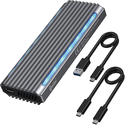 Boîtier externe M.2 NVME SSD, boîtier M2 USB 3.1, Type C