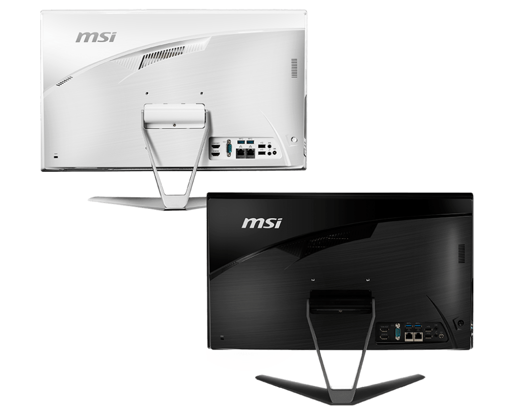 MSI Pro 21.5"Tact FHD/Pent G6405/4Go/256Go/FD Noir - All-In-One PC/MAC - 3