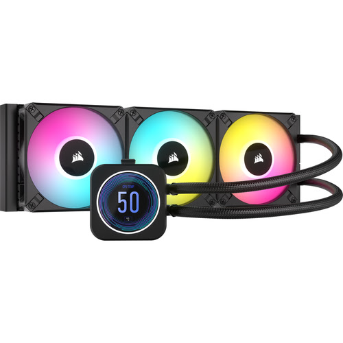 Corsair iCUE H150i ELITE LCD XT 3x120mm - CW-9060075-WW-Seconde Vie-Etat Satisfaisant - Watercooling - 0