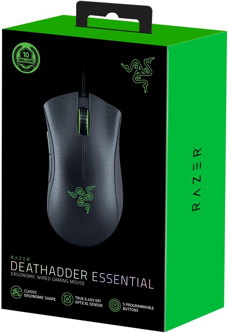 Razer DeathAdder Essential - Souris PC Razer - grosbill.com - 2