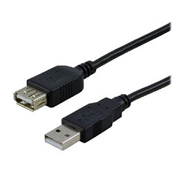 image produit MCL Samar Câble USB2.0 rallonge Mâle-Femelle - 2m Grosbill